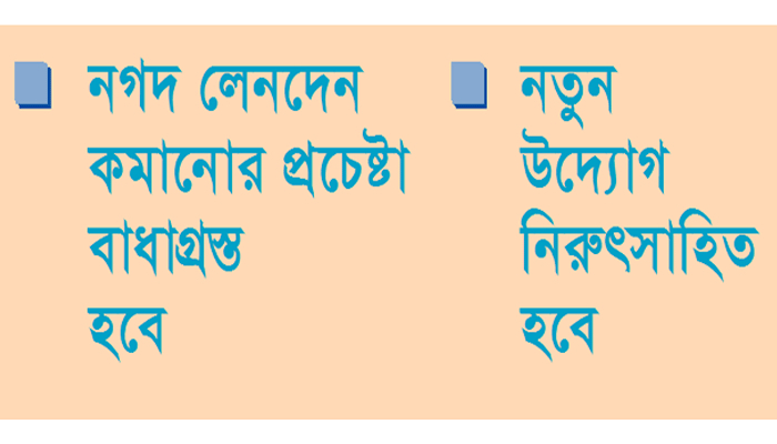 ক্ষতিগ্রস্ত হবেন ক্ষুদ্র উদ্যোক্তারা ক্ষতিগ্রস্ত হবেন ক্ষুদ্র উদ্যোক্তারা