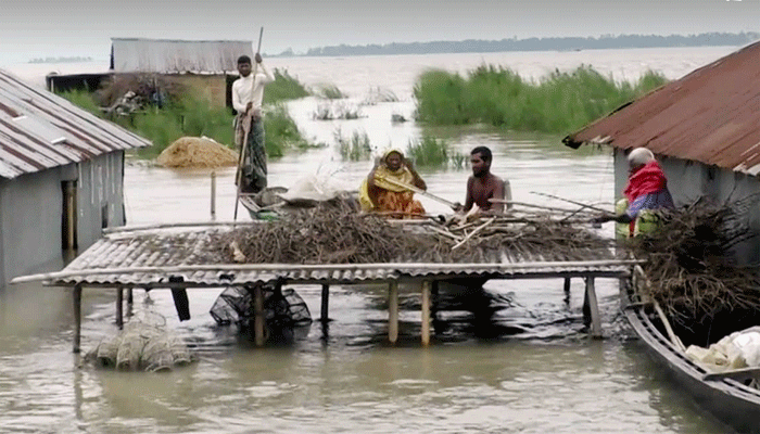 কুড়িগ্রামে বন্যা পরিস্থিতির আরও অবনতি