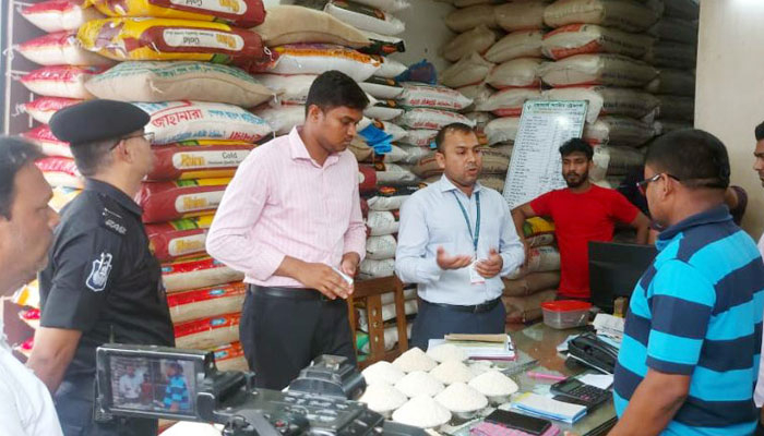 সিলেটে তেলের পর এবার চালের বাজারে অভিযান