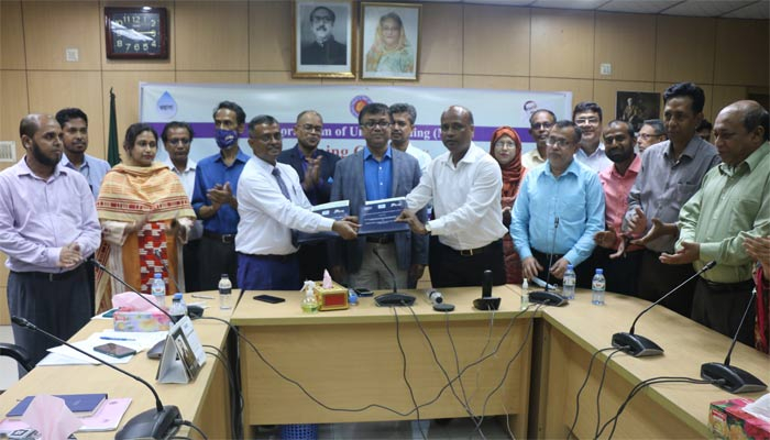 বিসিএসআইআর ও ঢাকা ওয়াসার মধ্যে সমঝোতা স্মারক সই