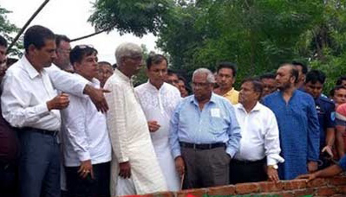 কুলিয়ারচরে শ্মশান দখলচেষ্টার প্রতিবাদে রানা দাসগুপ্তের আল্টিমেটাম