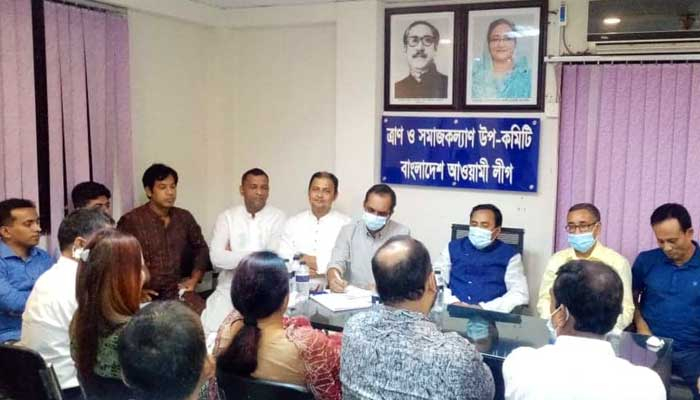 বন্যা পরিস্থিতি নিয়ে আ'লীগের ত্রাণ ও সমাজকল্যাণ উপকমিটির জরুরি বৈঠক