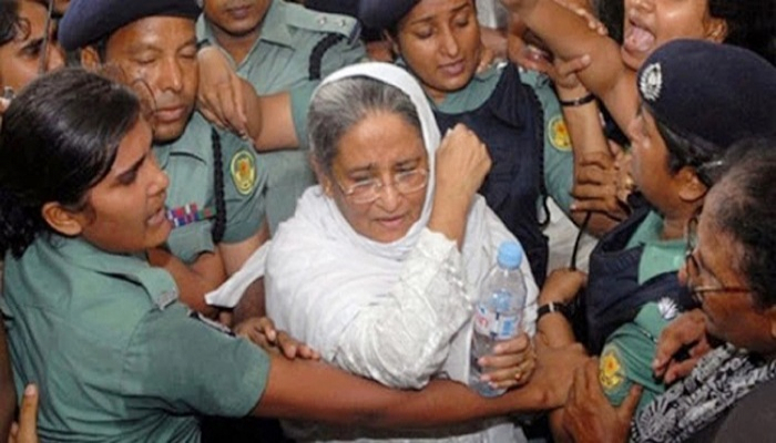 শেখ হাসিনার কারাবন্দি দিবস আজ শেখ হাসিনার কারাবন্দি দিবস আজ