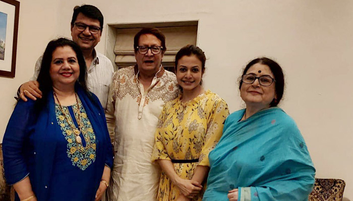 ঈদের দাওয়াতে রঞ্জিত মল্লিকের বাড়িতে রুনা ও আলমগীর