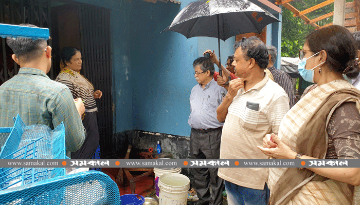 নড়াইলে সাম্প্রদায়িক সহিংসতার ক্ষতচিহ্ন দেখলেন বিশিষ্টজন