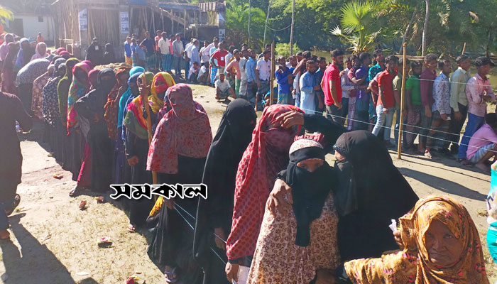 ৭ পৌরসভা ও ৬৪ ইউপিতে ভোট গ্রহণ চলছে