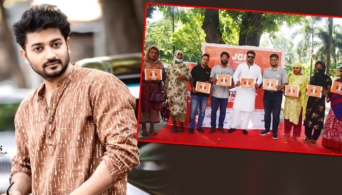 তৃতীয় লিঙ্গের মানুষের পাশে চিত্রনায়ক বাপ্পি চৌধুরী