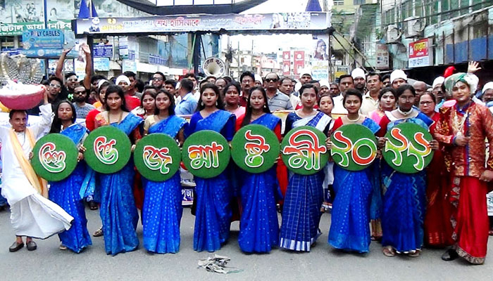 ফরিদপুরে নানা আয়োজনে জন্মাষ্টমী পালন