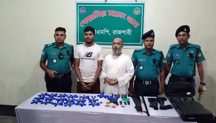 রাজশাহীতে আ'লীগ নেতাকে লক্ষ্য করে গুলি, আটক ২