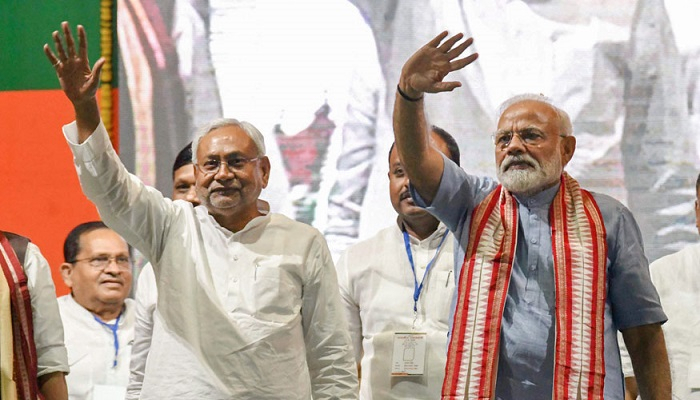 বিজেপির সঙ্গে দূরত্ব: ভারতের প্রধানমন্ত্রী হতে চান নীতীশ!