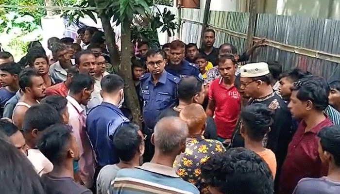 বিরোধের জেরে চাচিকে গলাকেটে হত্যার অভিযোগ ভাসুর পুত্রের বিরুদ্ধে
