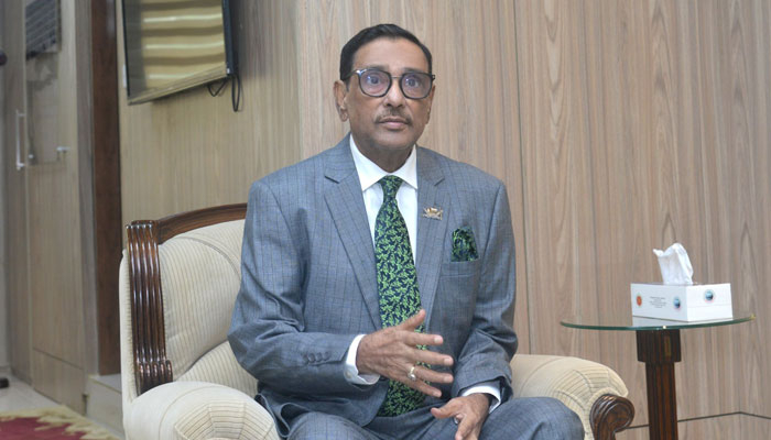লাঠির সঙ্গে পতাকা নিয়ে নামলে বিএনপির খবর আছে: কাদের