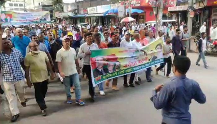 প্রতিষ্ঠাবার্ষিকীতে বিএনপির বর্ণাঢ্য শোভাযাত্রা