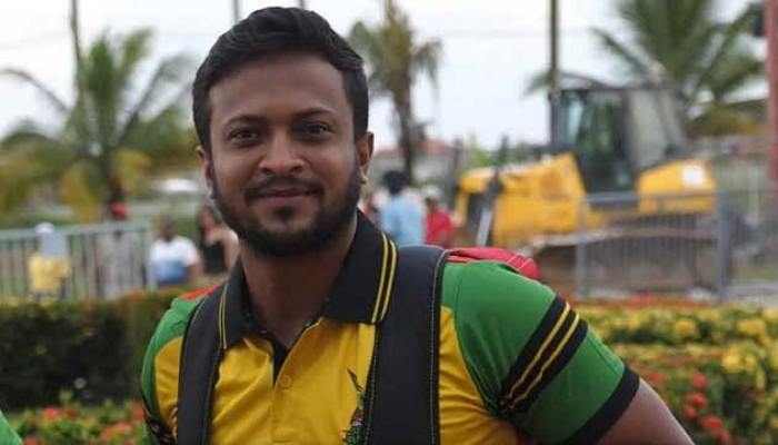 সিপিএলে টানা দ্বিতীয় 'গোল্ডেন ডাক' সাকিবের