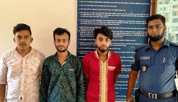 গৃহবধূকে সংঘবদ্ধ ধর্ষণের পর ভিডিওধারণ, গ্রেপ্তার ৩