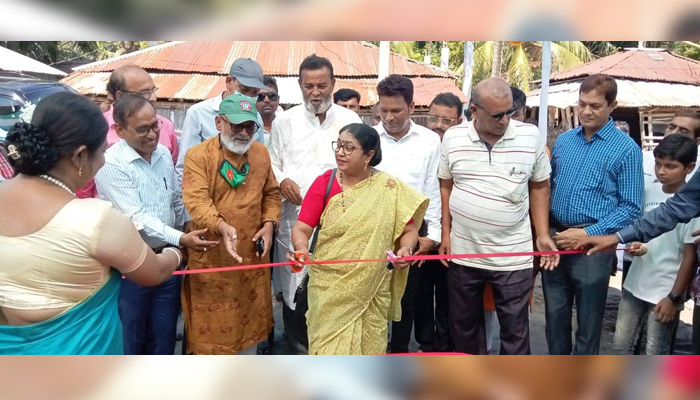 মোংলায় লবন পানি শোধন প্রকল্পের ভিত্তিপ্রস্তর স্থাপন
