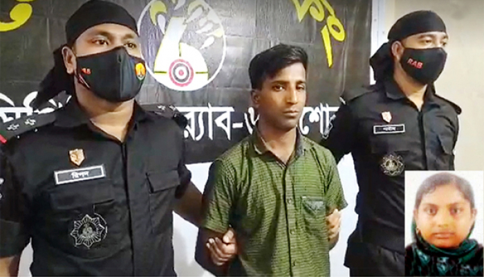 সাবেক স্ত্রীকে ডেকে এনে কুপিয়ে হত্যার অভিযোগ, ইউপি সদস্য গ্রেপ্তার