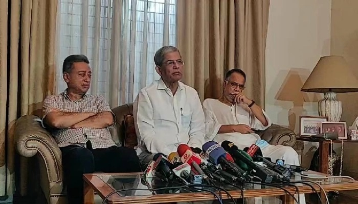 জাতীয় গ্রিডে বিপর্যয় সরকারের ব্যর্থতা: মির্জা ফখরুল