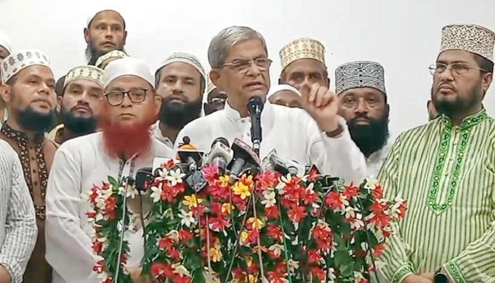 গোটা দেশকে বিপন্ন করে তুলেছে সরকার: মির্জা ফখরুল