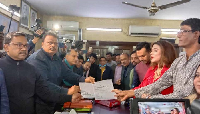 আওয়ামী লীগের মনোনয়ন ফরম কিনলেন মাহিয়া মাহি আওয়ামী লীগের মনোনয়ন ফরম কিনলেন মাহিয়া মাহি