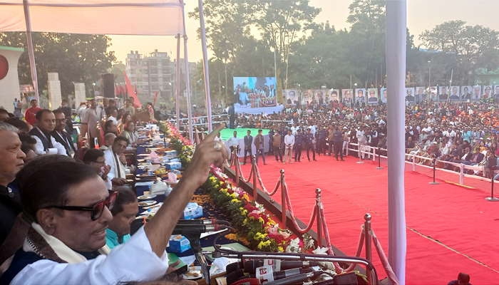 এখন সেমিফাইনাল, আগামী ডিসেম্বরে ফাইনাল খেলা হবে: ওবায়দুল কাদের