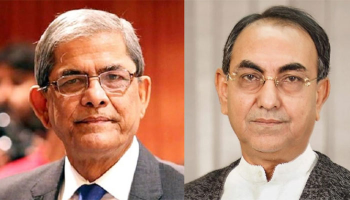 মির্জা ফখরুল ও মির্জা আব্বাসকে জিজ্ঞাসাবাদের জন্য আনা হয়েছে: ডিবি