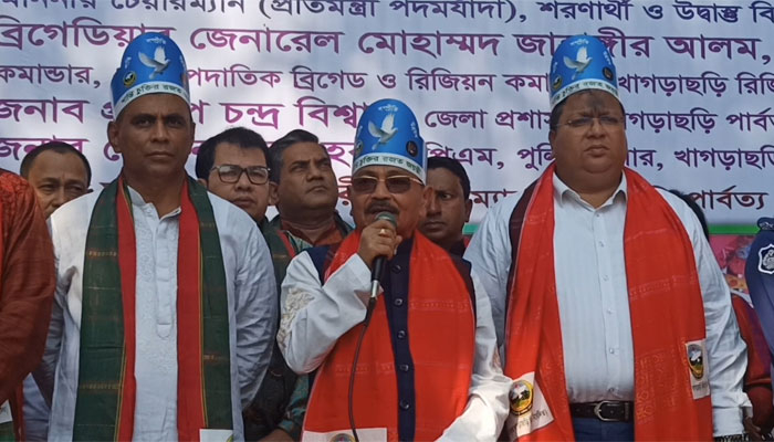 চুক্তির ফলে পাহাড়ে আজ শান্তির সুবাতাস বইছে: কুজেন্দ্র লাল ত্রিপুরা
