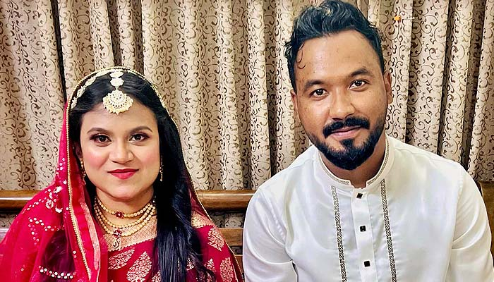 রোকেয়া বা ইভা নয়, বাস্তবে পলাশ বিয়ে করলেন নাফিসাকে