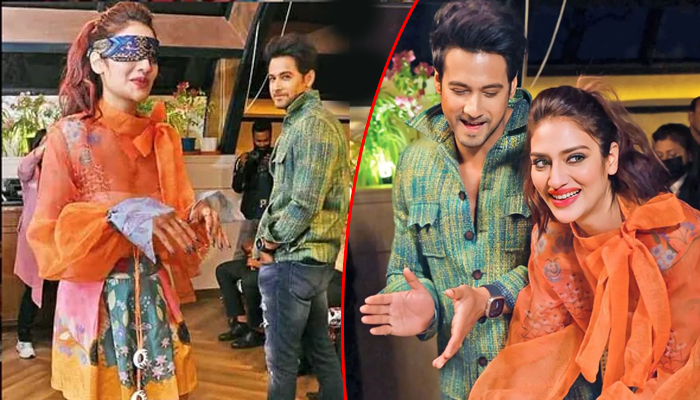 চোখ বাঁধা তবুও যশকে চিনতে ভুল করলেন না নুসরাত চোখ বাঁধা তবুও যশকে চিনতে ভুল করলেন না নুসরাত