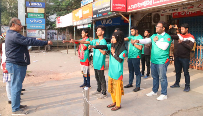 ফরিদপুরে বিডি ক্লিন এর পরিচ্ছন্নতা অভিযান