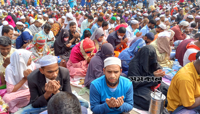 আখেরি মোনাজাতে শেষ হলো বিশ্ব ইজতেমার দ্বিতীয় পর্ব