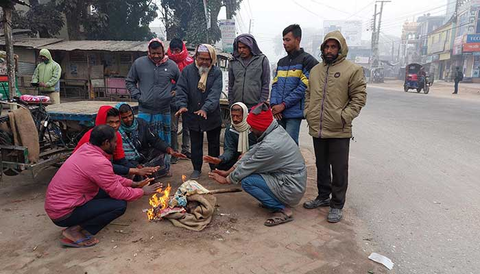 তেঁতুলিয়ায় তাপমাত্রা নেমেছে ৭ ডিগ্রিতে