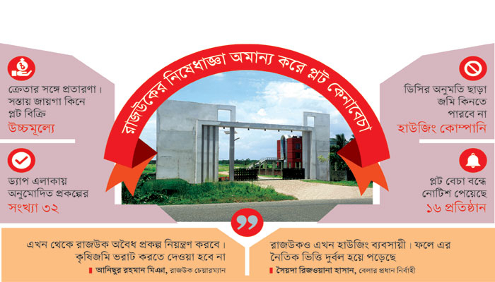 রাজধানী ঘিরে দুই শতাধিক অবৈধ আবাসন প্রকল্প