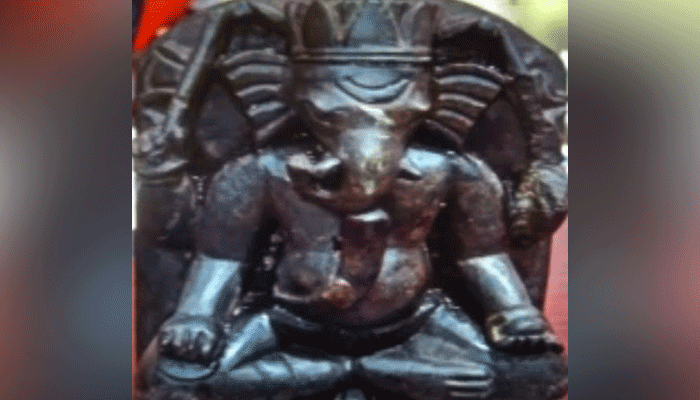 নিয়ামতপুরে কষ্টিপাথরের মূর্তি উদ্ধার