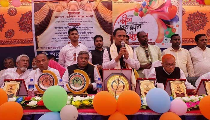 তরুণ সমাজকে অবক্ষয় থেকে রক্ষায় খেলাধুলার বিকল্প নেই: সুজিত রায় নন্দী
