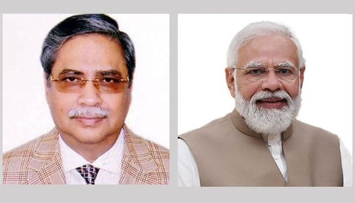 নবনির্বাচিত রাষ্ট্রপতি সাহাবুদ্দিনকে নরেন্দ্র মোদির অভিনন্দন নবনির্বাচিত রাষ্ট্রপতি সাহাবুদ্দিনকে নরেন্দ্র মোদির অভিনন্দন