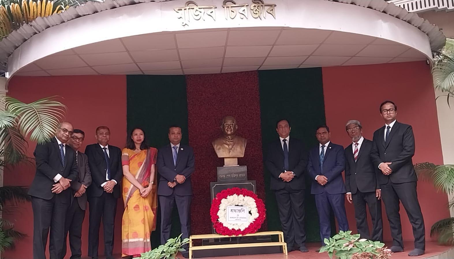 কলকাতার বাংলাদেশ উপ-হাইকমিশনে বঙ্গবন্ধুর জন্মবার্ষিকী ও জাতীয় শিশু দিবস উদযাপন কলকাতার বাংলাদেশ উপ-হাইকমিশনে বঙ্গবন্ধুর জন্মবার্ষিকী ও জাতীয় শিশু দিবস উদযাপন