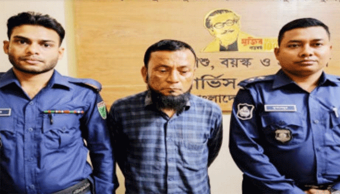 ৮ বছরের শিশুকে ধর্ষণের অভিযোগে এক ব্যক্তি গ্রেপ্তার