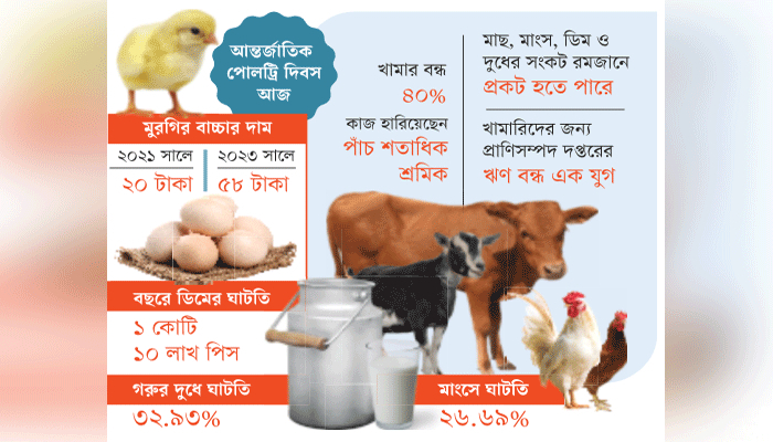 দু’বছরে বন্ধ ১৯২ খামার