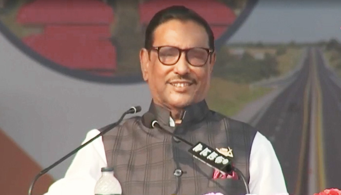 ধানের শীষকে মানুষ এখন বলে সাপের বিষ: ওবায়দুল কাদের