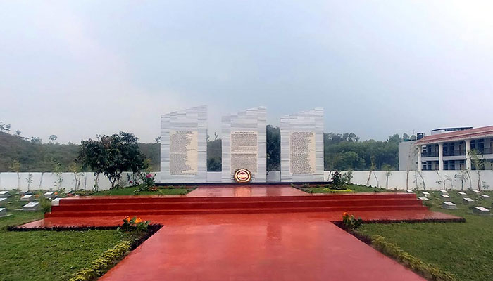 সিলেটে বধ্যভূমিতে নির্মিত স্মৃতি উদ্যানে প্রথমবারের মত হবে শ্রদ্ধা নিবেদন