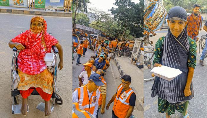 পহেলা বৈশাখে ৫০০ অসহায় মানুষকে তাসাউফ ফাউন্ডেশনের খাবার বিতরণ পহেলা বৈশাখে ৫০০ অসহায় মানুষকে তাসাউফ ফাউন্ডেশনের খাবার বিতরণ
