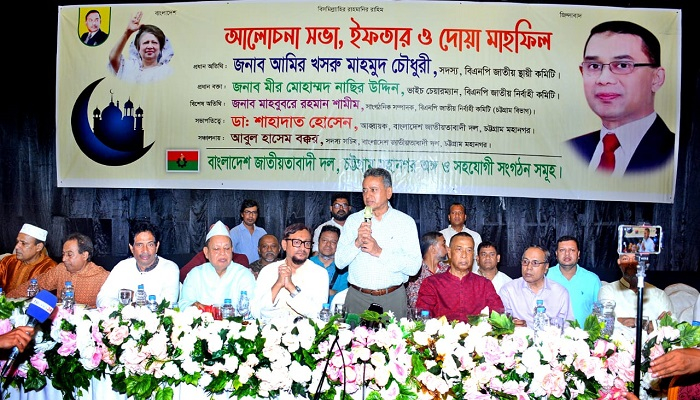 বিএনপির ৩৫ লাখ নেতাকর্মীর বিরুদ্ধে মামলা দিয়েছে সরকার: খসরু