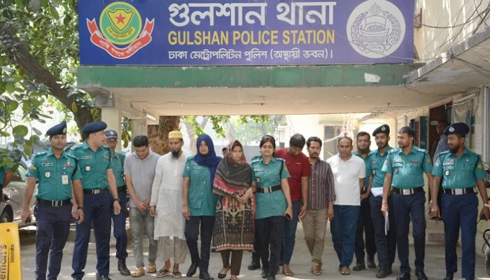 ডাক্তার-নার্স সেজে অভিজাত এলাকায় চুরি, গ্রেপ্তার ৬