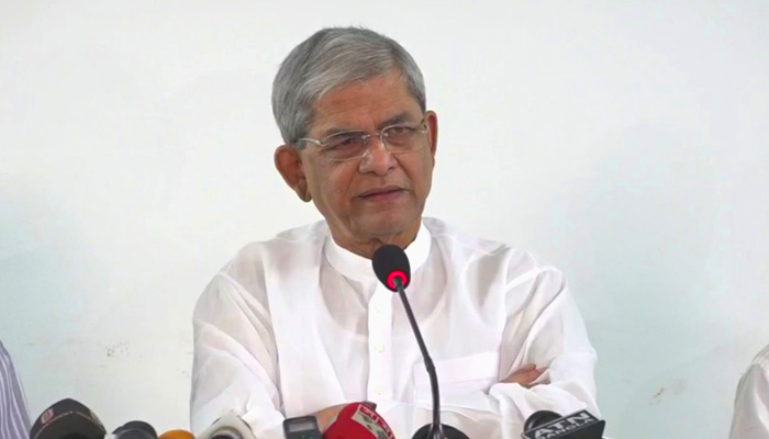 বঙ্গবাজারে আগ্নিকাণ্ডের ঘটনা রহস্যজনক: মির্জা ফখরুল