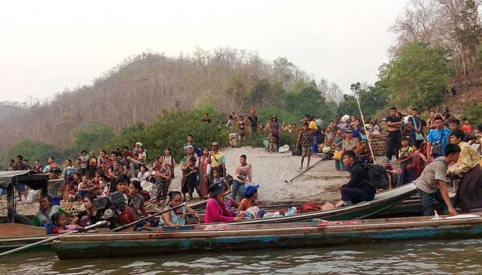 এক সপ্তাহে থাইল্যান্ডে পালিয়েছে মিয়ানমারের ৫ হাজার নাগরিক