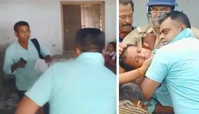 পশ্চিমবঙ্গে স্কুলে বন্দুকধারীর হামলা, সাহসী ভূমিকার জন্য পুলিশ আজহারউদ্দিনের প্রশংসা
