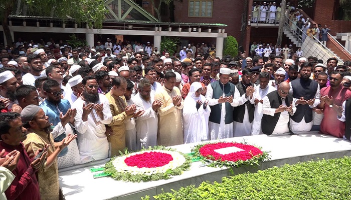 বঙ্গবন্ধুর সমাধিতে গাসিক মেয়র জায়েদার শ্রদ্ধা বঙ্গবন্ধুর সমাধিতে গাসিক মেয়র জায়েদার শ্রদ্ধা