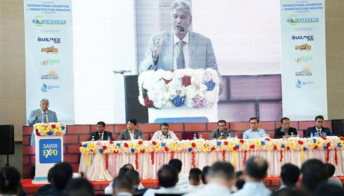 ঢাকায় অবকাঠামো পণ্যের আন্তর্জাতিক প্রদর্শনী শুরু ঢাকায় অবকাঠামো পণ্যের আন্তর্জাতিক প্রদর্শনী শুরু