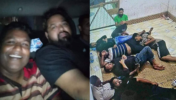 থানা হাজতে ছাত্রলীগ নেতার ঘুমানোর ছবি ভাইরাল, এসআই ক্লোজড